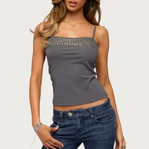Shakked Sequin Tank Top